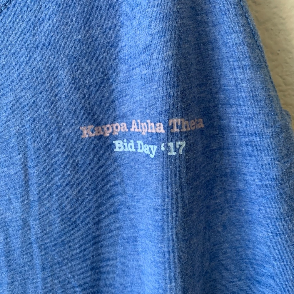 Kappa Alpha Theta Tank Top Bid Day Size Small How Sweet it is to be a Theta! - Picture 6 of 15